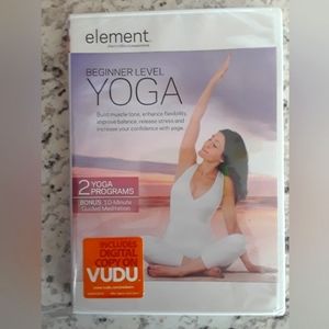 Beginner Level Yoga DVD by Elements New and Sealed